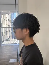 🔥練習モデル価格🔥メンズカット➕波巻きスパイラルパーマ➕ロイヤルトリートメント