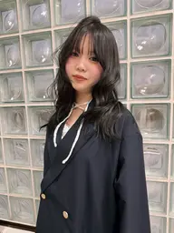 【就活生・実習生に大人気☝🏻🎀】                             黒染めじゃない偽黒🖤✨️