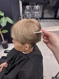 【メンズ限定】1ブリーチ➕透明感カラー➕トリートメント付き🧴✨