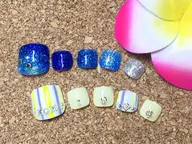 フットジェル　アートやり放題