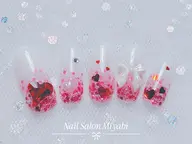 オフなし🌷サンプルフルアート【撮影モデル】