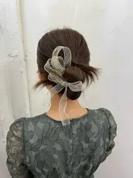 🎀お出かけヘアセット🎀#ハーフアップ#ハーフツイン#ライブアレンジ