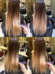 🟥【最安値‼️胸下からヘソ長さ】最高級シールエクステ60本＋エクステカット【色豊富🌈ヘアティンセルも⭕️】