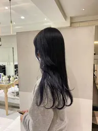 《🖤髪質改善暗髪カラー🖤》暗いけど重たく見えない暗髪カラー➕シャンプートリートメント🧴✨