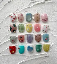 ミニモ練習モデル🦶🏻🦶🏼✨️フット親指アート🌟4000円🌟