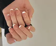 ハンド✨フレンチ☆カラーグラデーション☆ミラーネイル💞（ベース追加＋1000円）