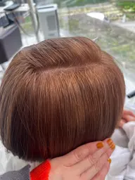 カット➕白髪染剥がし➕ダブルカラー