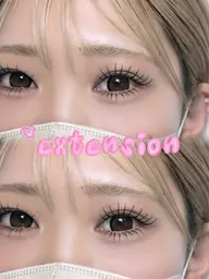 🩶フラットラッシュ140本+下エクステ20本(0.12mm)🩶別途オフ代