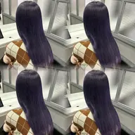 🎓🌸黒髪卒業🌸🎓【ダブルカラー】ケアブリーチ+フルカラー+Aujuaトリートメント✨️