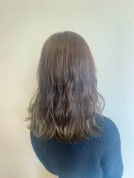 ブリーチなしのダブルカラー