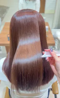 🪽髪質改善🪽酸熱トリートメント×似合わせカット💎／ツヤやまとまりがUP⬆️効果の持ちがいいトリートメント♡