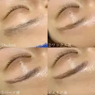 メンズおすすめ💟🥣🩵美眉スタイリング(WAX脱毛)+ブロウリフト🩵🥣