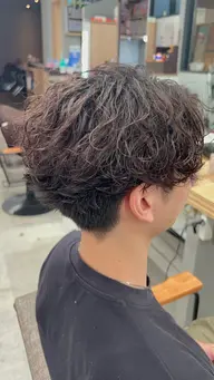 カット+特殊系パーマ＋トリートメント【ツイスト、ツイスパ、波巻、サーフカール】13000