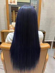 〈ワンカラー〉寒色カラー+トリートメント