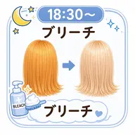 ✨🌈ブリーチonカラー🌈✨🈹🌙