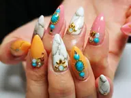 【リピーター様☺️】画像持ち込み可！！オフなしハンドネイル付け放題(甘皮処理込み)