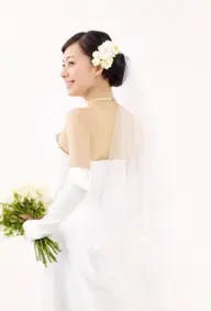 ブライダル体験フェイシャル … 喜び溢れる花嫁様。