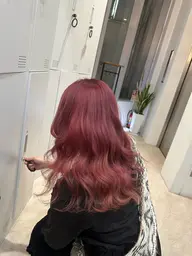 cut＋インナーカラー（ブリーチ）💫🌛💛