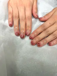 ４月限定【Hand】グラデーションネイル🩵ご新規様オフ無料￥6600