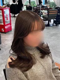 レディースメンテナスカット✂️/毛量調節、顔まわり、毛先だけ等長さを変えないカット💇🏻‍♀️