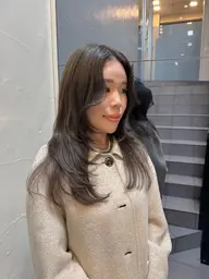 🌿柔らかくまとまるヘア｜カット＋透明感カラー🌿