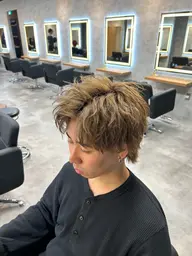 【メンズ限定】カット＋ダブルカラー