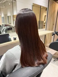 【🔗髪質改善メニュー🔗】酸性ストレート(リタッチ)➕カット