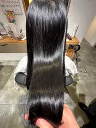 髪質改善水素ストレートパーマ+2stepトリートメント