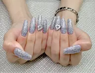 深爪でお悩みの方　オフなし　限定メニュー強度☆☆☆長さだし10本チップ💅ワンカラーorラメグラ(長さ1.㎝)