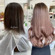 🪽シールエクステ🪽60本+うる艶フルカラー+1step超音波トリートメント💖［トレンド巻き🉑🪄］