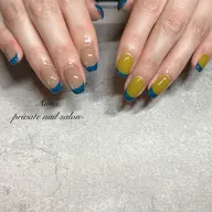 グラデーション/フレンチ カラーベース(他店オフ込)