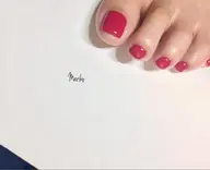 フットネイル🗯ワンカラー、オフケア込み