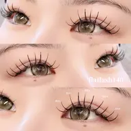 💡LEDマツエク140本フラットラッシュ🍓コーティング付き❤️来店履歴有+1500円