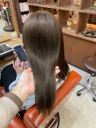 柔らか縮毛矯正+整えカット