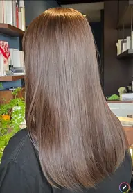 【ミニモ学割】🌟ダブルカラー🌟(ワンブリーチカラー) 「光をまとう💫ワンブリーチ透明感カラー」