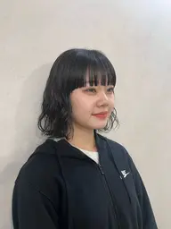 【学生限定】［ミニモ限定］カット＋パーマ+トリートメント