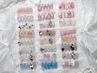 🎀初回オフ無料🎀¥9800→¥8800【人気No.1🤍プレミアム定額デザイン】※オフなし