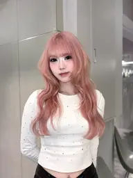 根元ブリーチリタッチ ＋ カラー