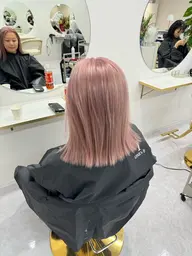 ダブルカラー （ ブリーチ + カラー ） ＋ トリートメント