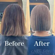 【バッサリもお任せ🙆♂️】大人気!似合わせボブカット💓➕高補修3step トリートメント💭(カットモデル)