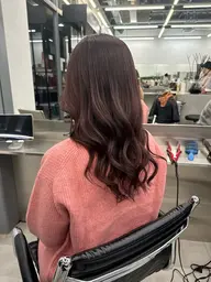 🩵ブリーチなし透け感カラー🩵＋🫧トリートメント🫧