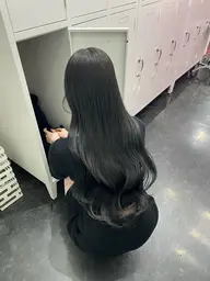 ♡🎱韓国風暗髪🎱♡ワンカラー➕クイックトリートメント