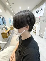 【メンズ🇰🇷セットが簡単】韓国風似合わせメンズカット＋カルマパーマ(ワンカールパーマ)【韓国風毛流れを作るパーマ】