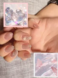 ワンカラーアート🎨🩷両手４本まで🌟