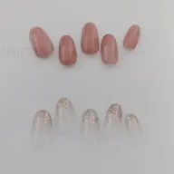 ✔︎ワンカラー  or ラメグラデーション(ハンドorフット)