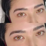 🩵まつ毛ブラックティント付き🩵パリジェンヌラッシュリフト ＆ ハリウッドブロウリフト