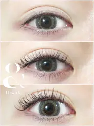 パリエクの進化型🎀アンドヘルシー【&healthy】マツエク140本×パーマ🌸初回ブラウン変更orオフ無料！