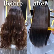 【お一人様限定！】似合わせカット+うる艶カラー+プレミアム縮毛矯正