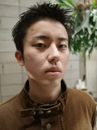 🔥人気NO1🔥スパイキーショート+パーマ