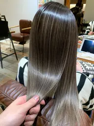 レイヤーカット & ケアカラー&3stepエドルトリートメント